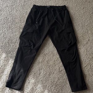 Men's Black Cargo Pants
